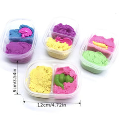 Kids' Space Sand Eraser Clay DIY Cotton Sand Set