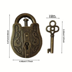 Metal Puzzle God Lock Retro Vintage Slot IQ Mind Brain Teaser Toy