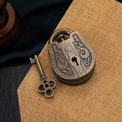 Metal Puzzle God Lock Retro Vintage Slot IQ Mind Brain Teaser Toy