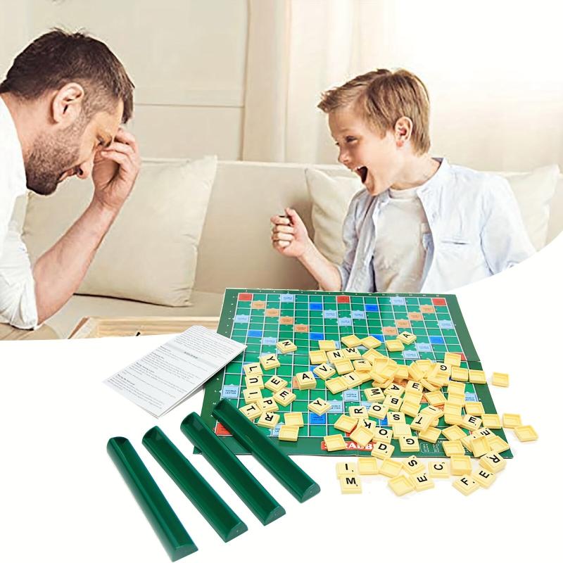 English Word Games Board Game for Family Fun