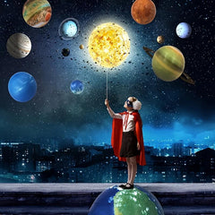 Solar System Toy Planet Model Educational Ball Space Party