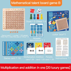 Montessori Wooden Math Toys for Math Skills Development