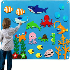 Animal Felt Board Story Set - Interactive Learning Toy Kit