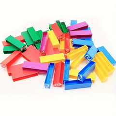 Colorful Stacking Tower Parent Child Puzzle Game Build Draw Learn Blocks