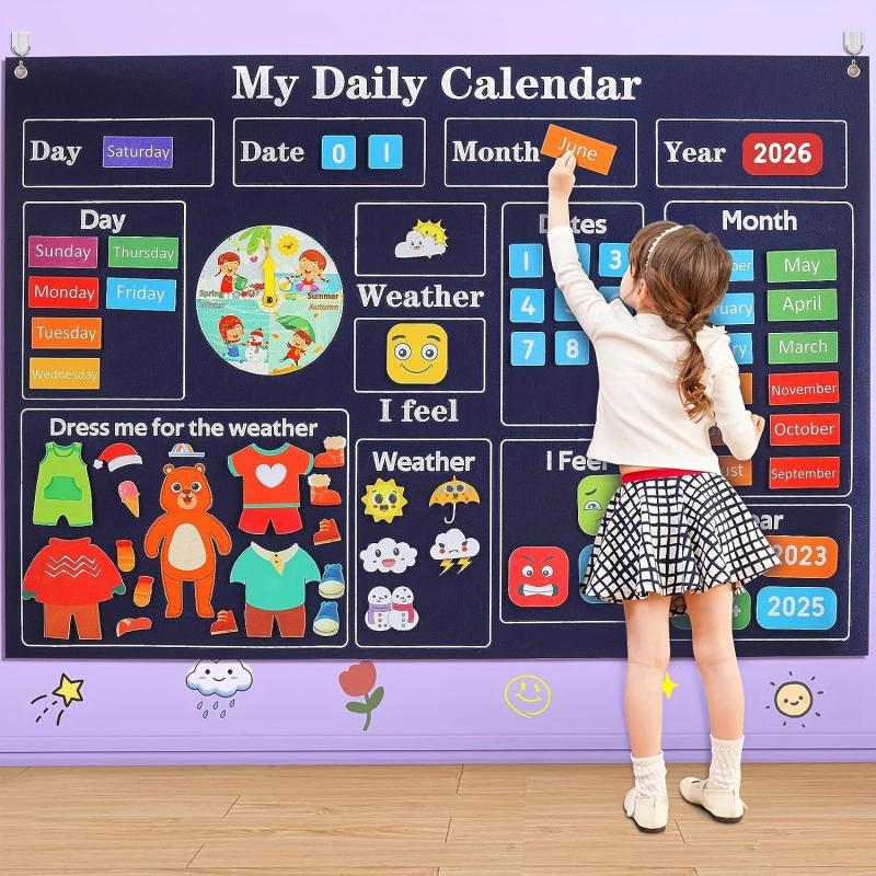 Kindergarten Daily Calendar Set