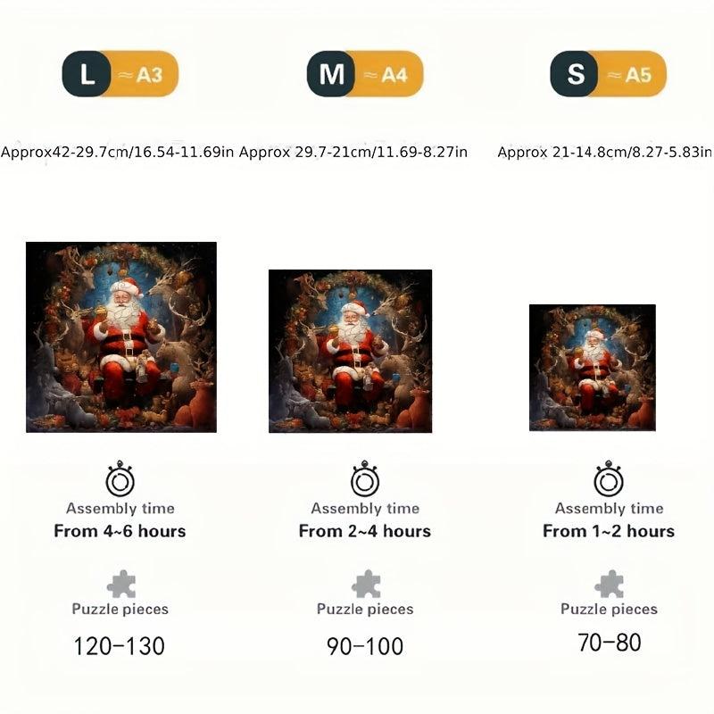 Christmas Challenges Soul Puzzle High Difficulty Circular Toy