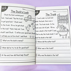 English Reading Passages Exercise Book for Kids