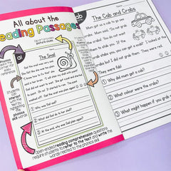 English Reading Passages Exercise Book for Kids