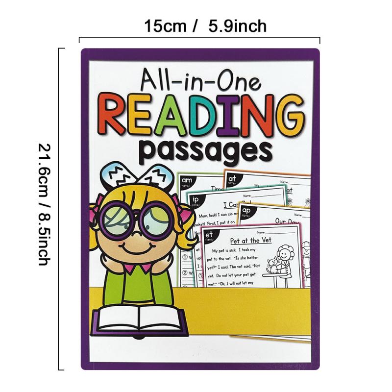 English Reading Passages Exercise Book for Kids