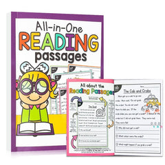 English Reading Passages Exercise Book for Kids