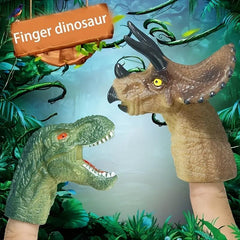 Dinosaur Finger Covers Animal Finger Puppets Dinosaur Toys