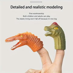 Dinosaur Finger Covers Animal Finger Puppets Dinosaur Toys