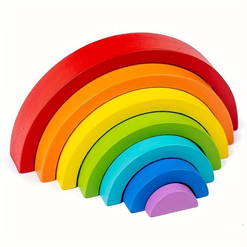 Rainbow Stick Montessori Toy Enhance Child's Skills