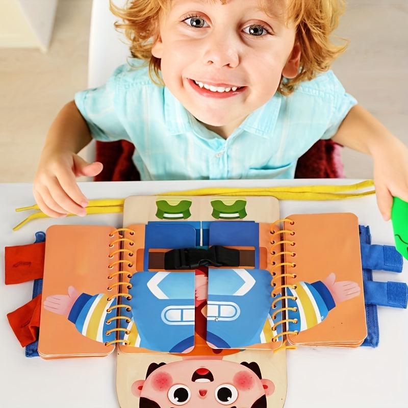 Montessori Toys Early Education Life Skills Busy Board Educational
