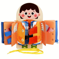 Montessori Toys Early Education Life Skills Busy Board Educational