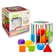 Montessori Shape Sorter Sensory Bin Toy for Baby 1 Year Old