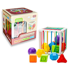 Montessori Shape Sorter Sensory Bin Toy for Baby 1 Year Old