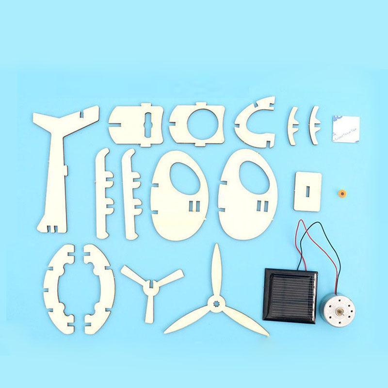 DIY Solar Helicopter Model Kit for Kids 7-14 Years Old