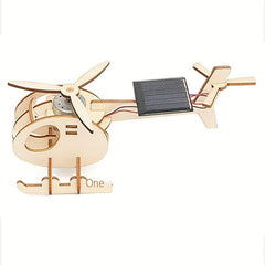 DIY Solar Helicopter Model Kit for Kids 7-14 Years Old