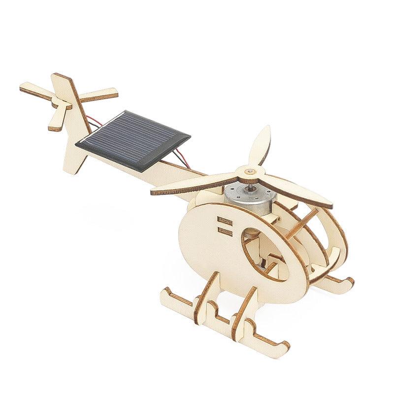 DIY Solar Helicopter Model Kit for Kids 7-14 Years Old
