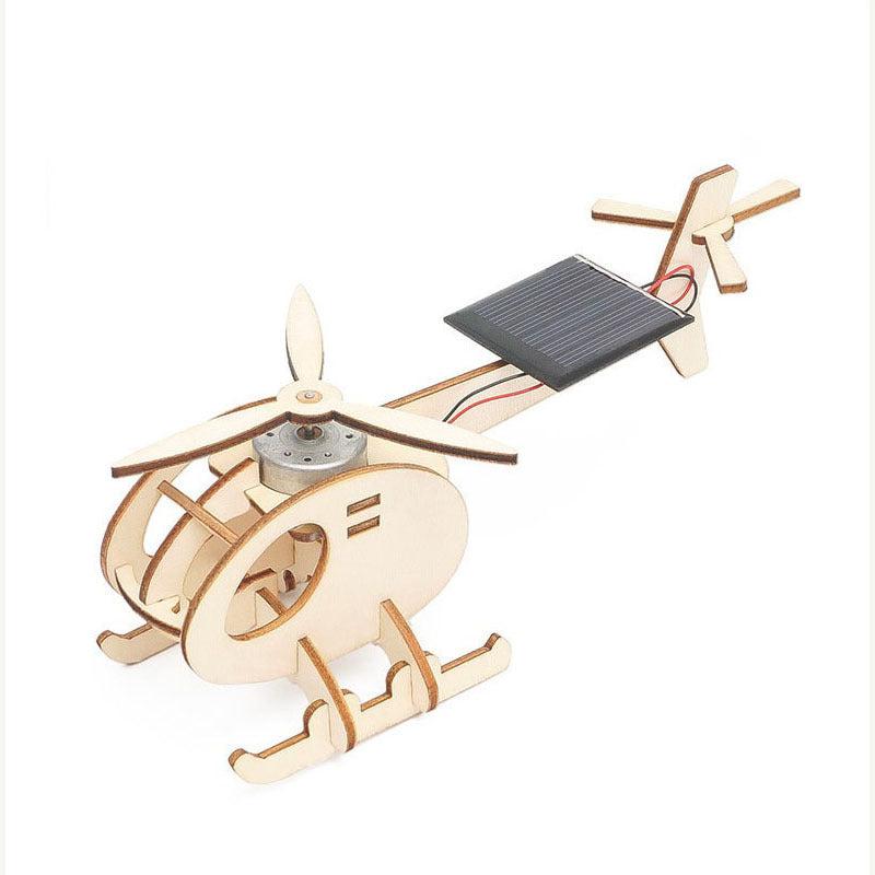 DIY Solar Helicopter Model Kit for Kids 7-14 Years Old