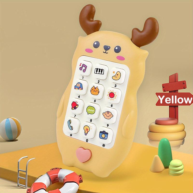 Deer Sound and Light Mobile Toy for Early Children's Education