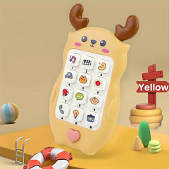 Deer Sound and Light Mobile Toy for Early Children's Education