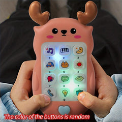 Deer Sound and Light Mobile Toy for Early Children's Education