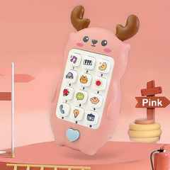 Deer Sound and Light Mobile Toy for Early Children's Education