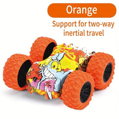 Double Sided Inertial 4WD Car Drop Resistant Small Toy