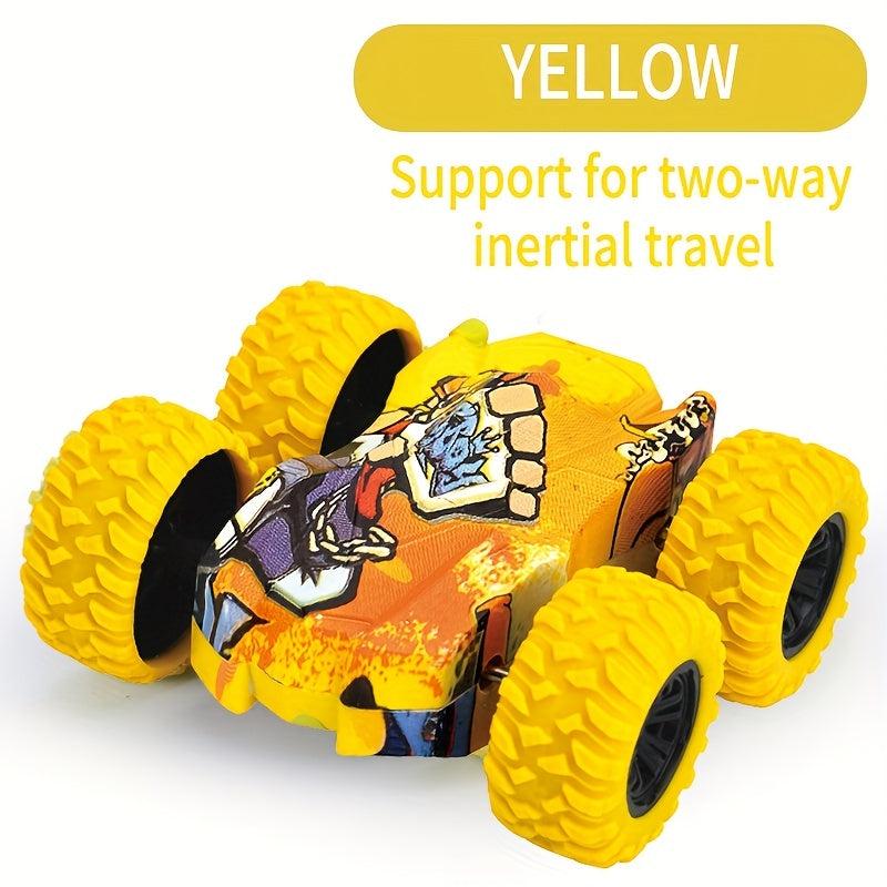 Double Sided Inertial 4WD Car Drop Resistant Small Toy