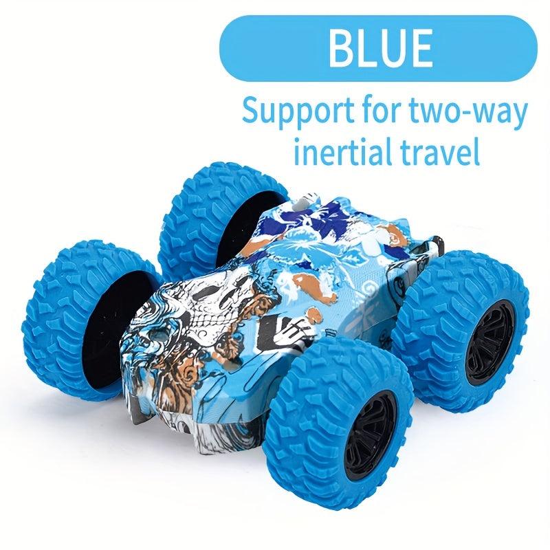 Double Sided Inertial 4WD Car Drop Resistant Small Toy