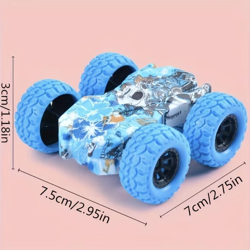 Double Sided Inertial 4WD Car Drop Resistant Small Toy