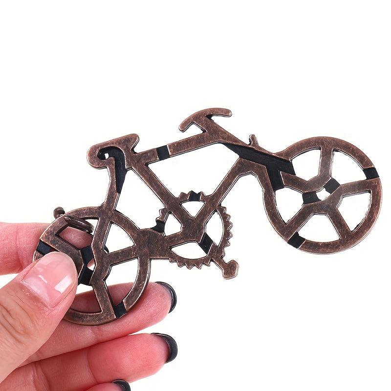 Bicycle Lock Brain Teaser Puzzle Toy for Adults and Teens