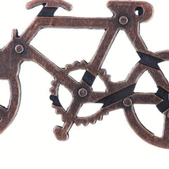 Bicycle Lock Brain Teaser Puzzle Toy for Adults and Teens