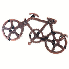 Bicycle Lock Brain Teaser Puzzle Toy for Adults and Teens