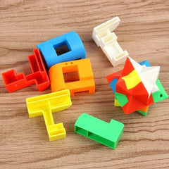 Luban Lock Puzzle Building Block Ball Intelligence Toy