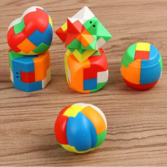 Luban Lock Puzzle Building Block Ball Intelligence Toy