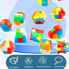 Luban Lock Puzzle Building Block Ball Intelligence Toy