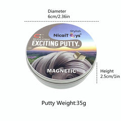 Magnetic Plasticine Magnet Bouncing Mud