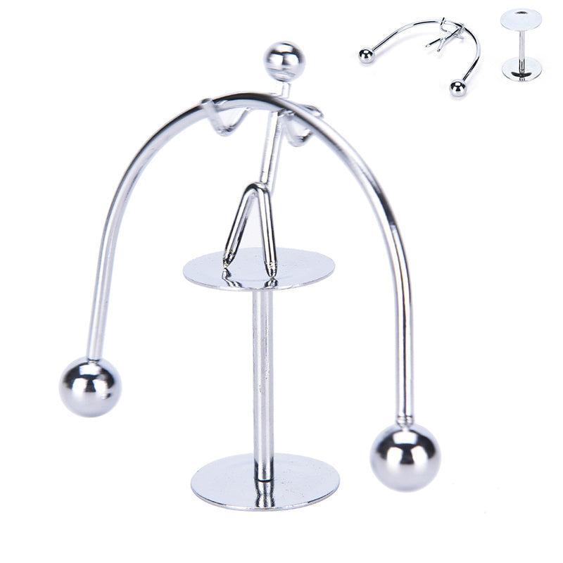 Creative Table Art Toy Perpetual Motion Machine Balance Ball Gadget