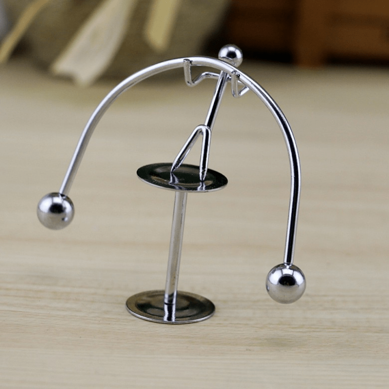 Creative Table Art Toy Perpetual Motion Machine Balance Ball Gadget