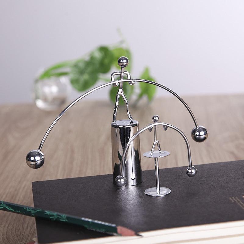 Creative Table Art Toy Perpetual Motion Machine Balance Ball Gadget