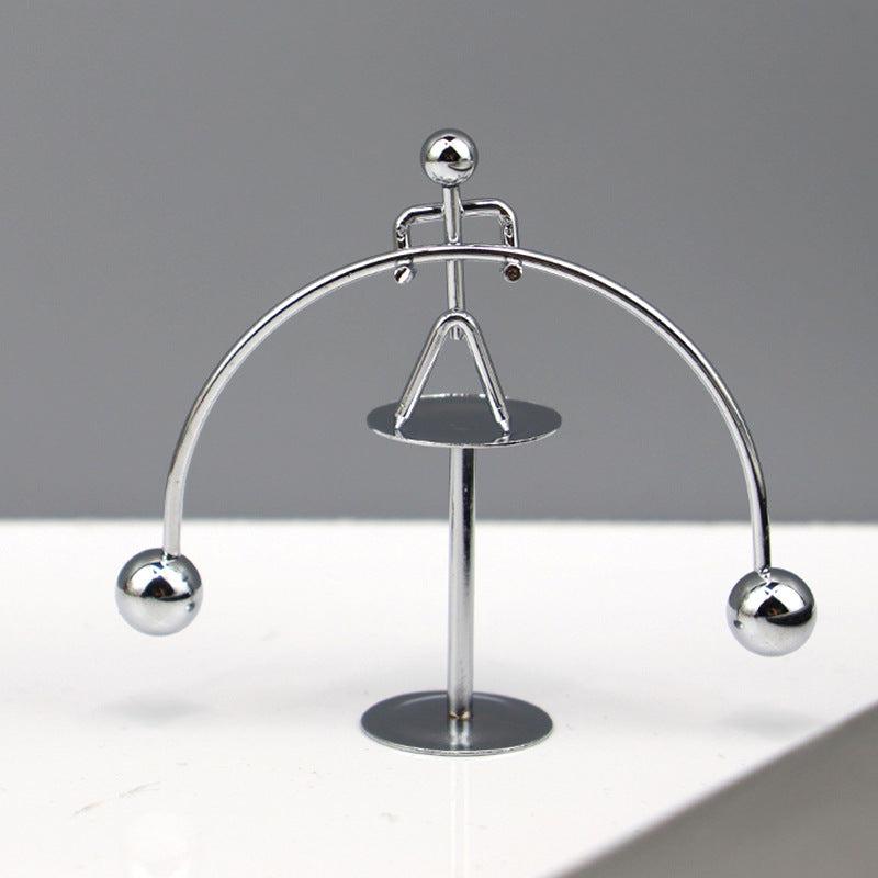 Creative Table Art Toy Perpetual Motion Machine Balance Ball Gadget