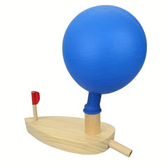 Wooden Boats Balloon Boats Wooden Power Boats Science Education