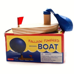 Wooden Boats Balloon Boats Wooden Power Boats Science Education