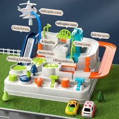 Car Rescue Adventure Toys for Boys Age 3 - Educational Car Game