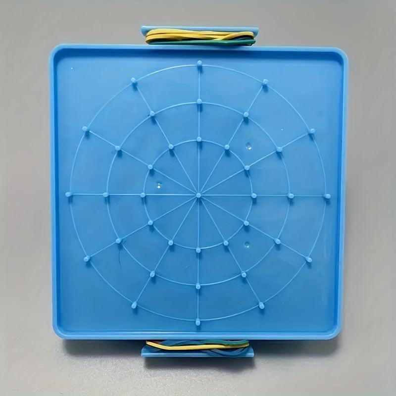 Double Sided Recognition Geometric Graphic Nail Board for Students