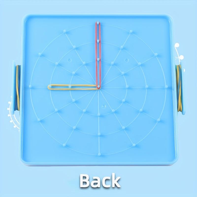 Double Sided Recognition Geometric Graphic Nail Board for Students