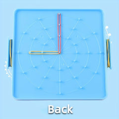 Double Sided Recognition Geometric Graphic Nail Board for Students